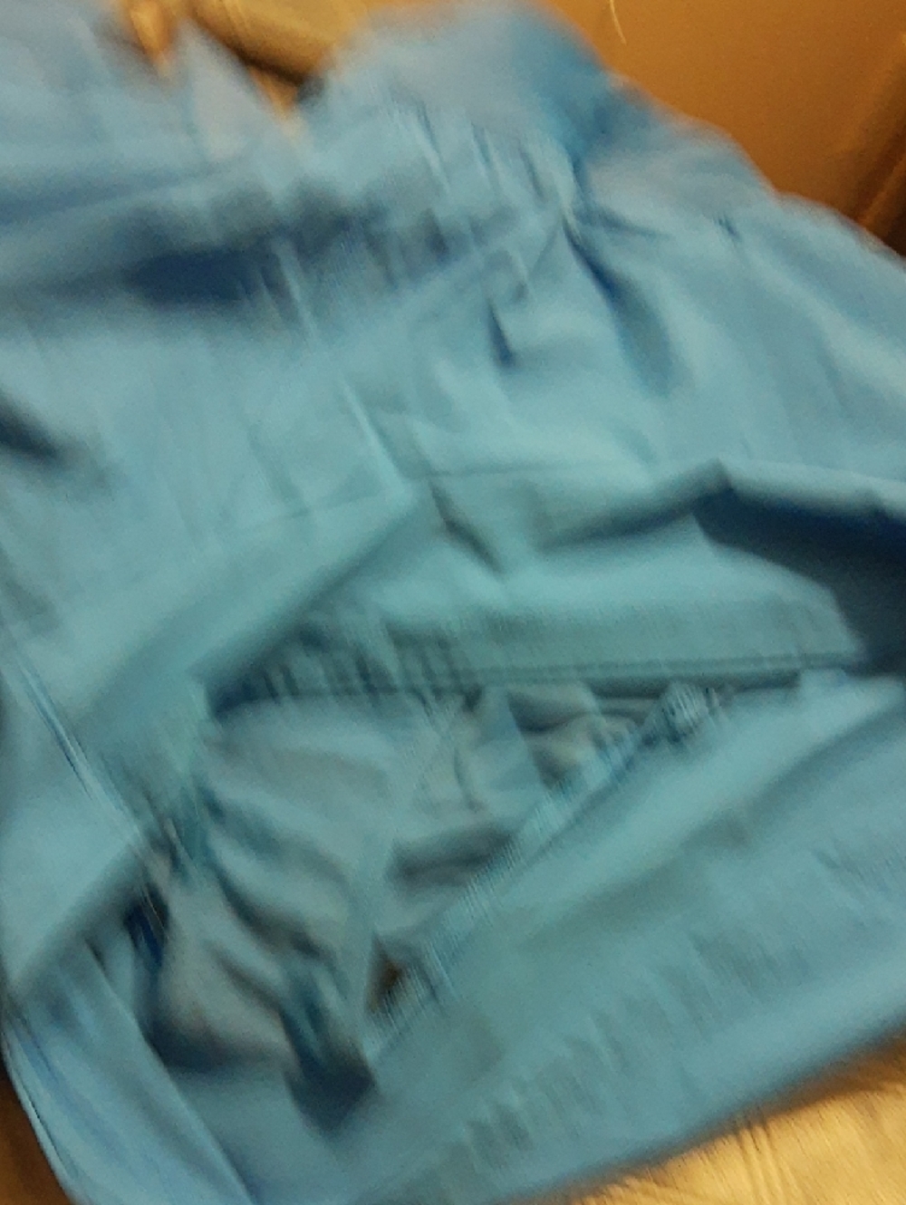 Lands' End Electric Blue Women's Athletic/Swim Shorts - Picture 5 of 5